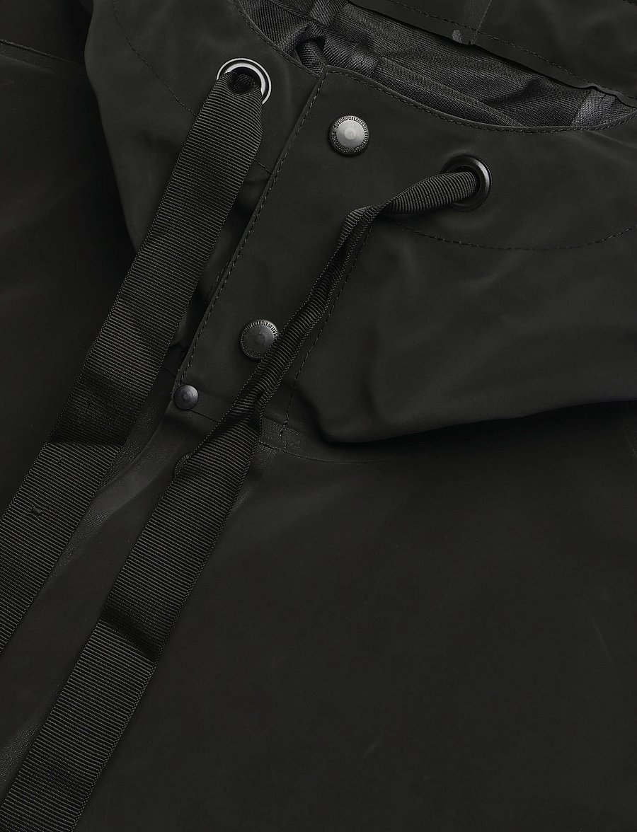 Stutterheim - Stockholm 15 Matte Black - regnjakker - black - 2