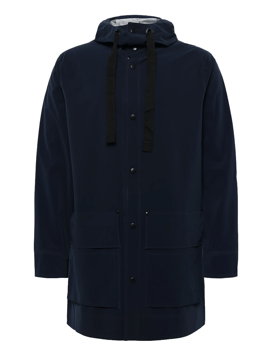 Stutterheim - Stockholm 15 Matte Navy - regnjakker - navy - 0