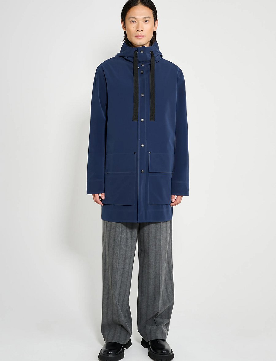 Stutterheim - Stockholm 15 Matte Navy - navy - 0