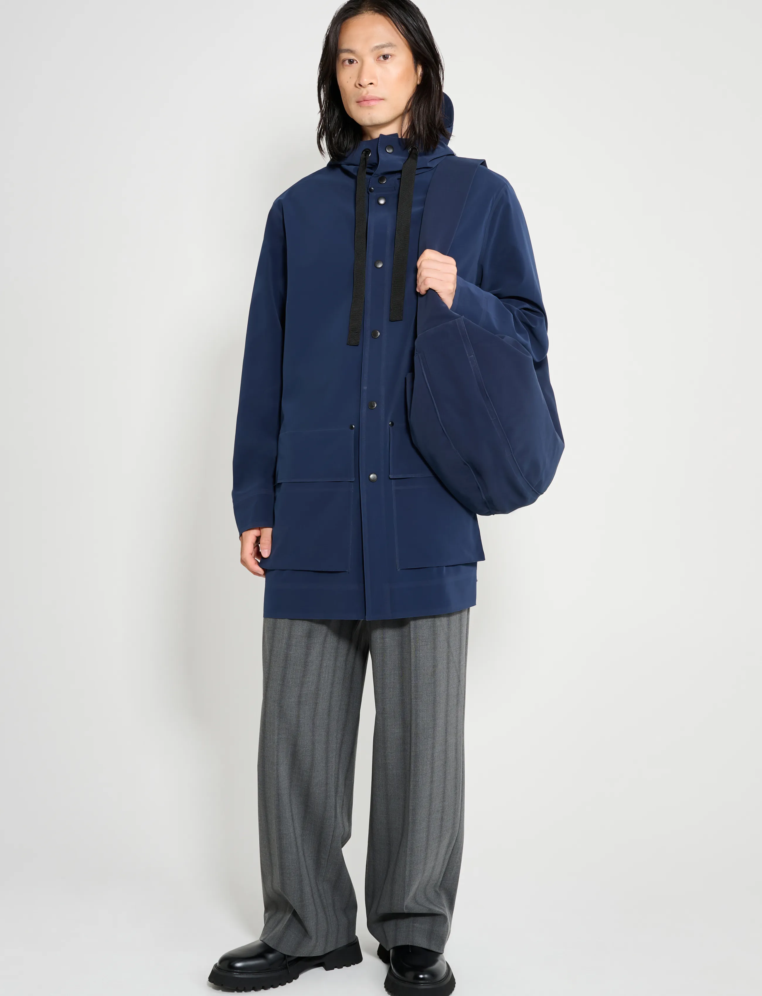 Stutterheim - Stockholm 15 Matte Navy - jakker - navy - 5