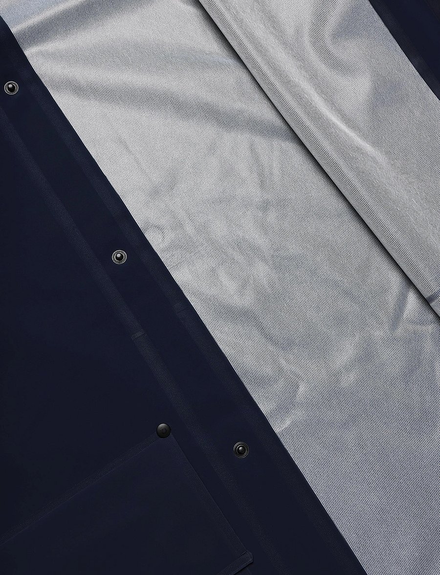 Stutterheim - Stockholm 15 Matte Navy - regnjakker - navy - 4