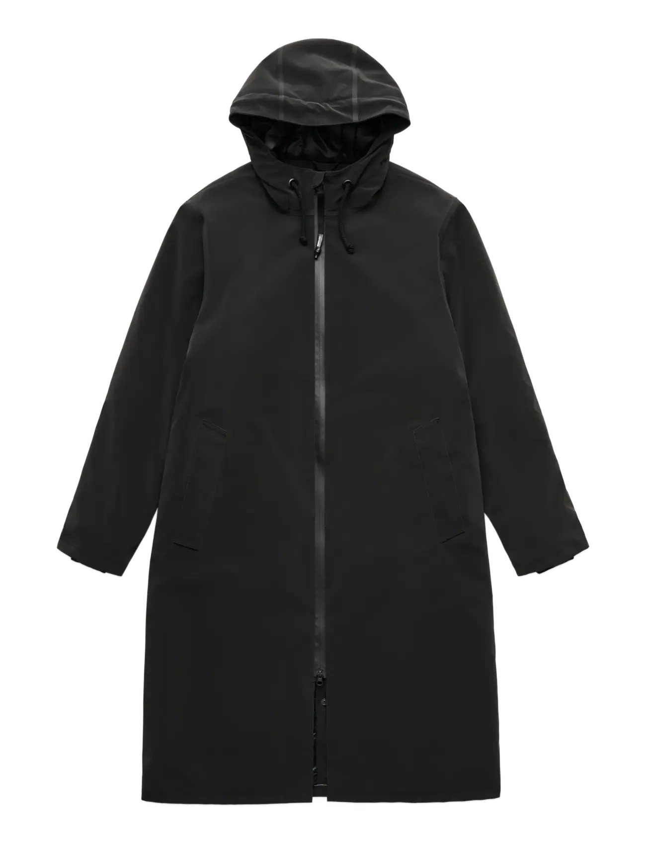 Stutterheim - Stockholm Long Winter Matte Black - parkas - black - 1
