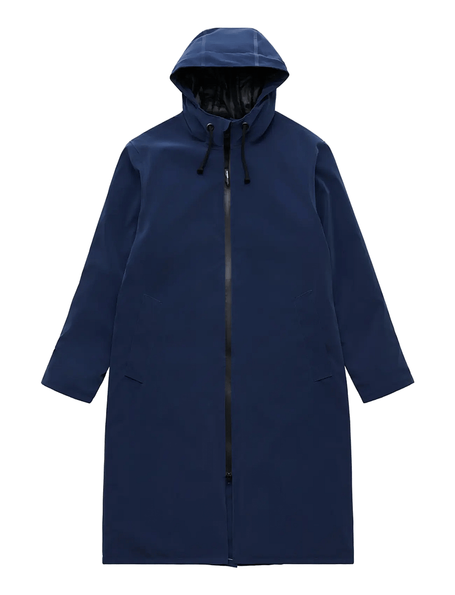 Stutterheim - Stockholm Long Winter Matte Navy - vinterjakker - navy - 1