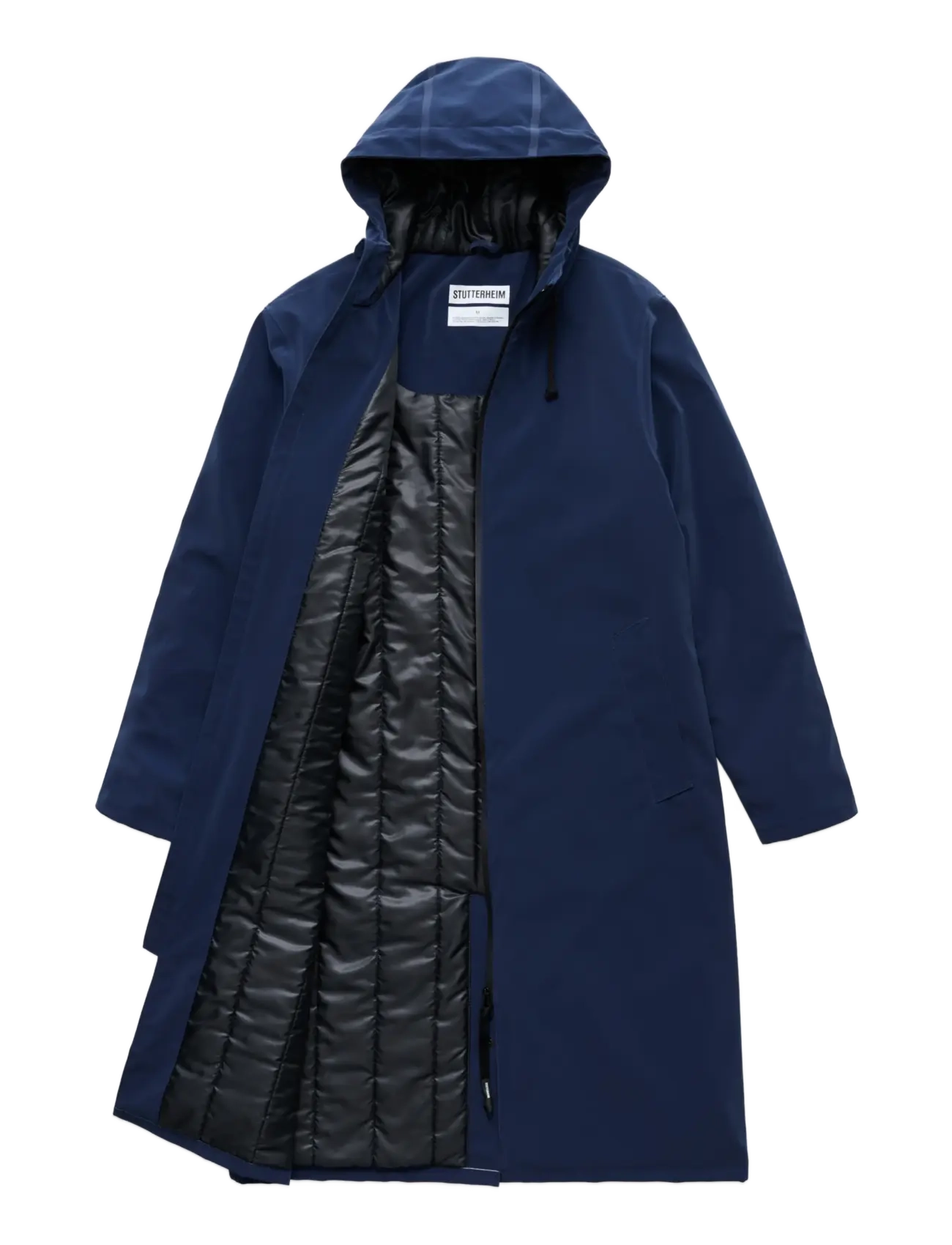 Stutterheim - Stockholm Long Winter Matte Navy - vinterjakker - navy - 2