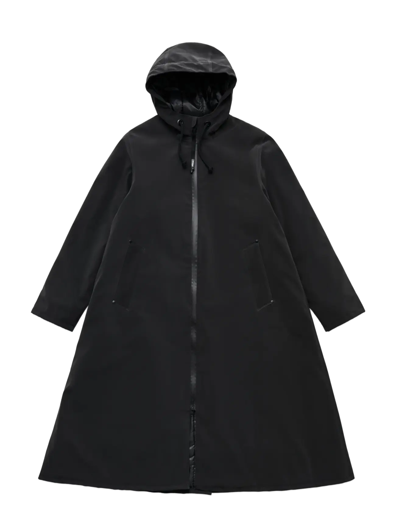 Stutterheim - Mosebacke Long Winter Matte Black - black - 1