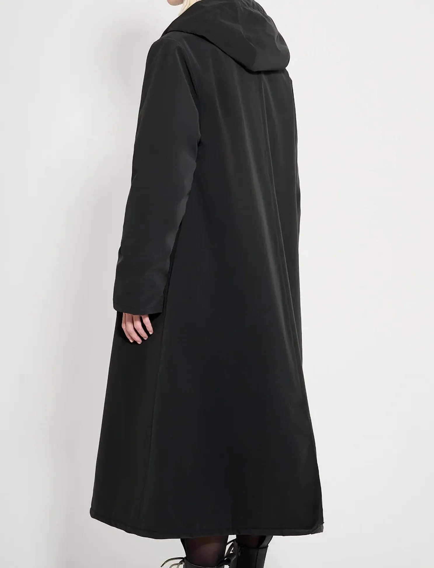 Stutterheim - Mosebacke Long Winter Matte Black - black - 5
