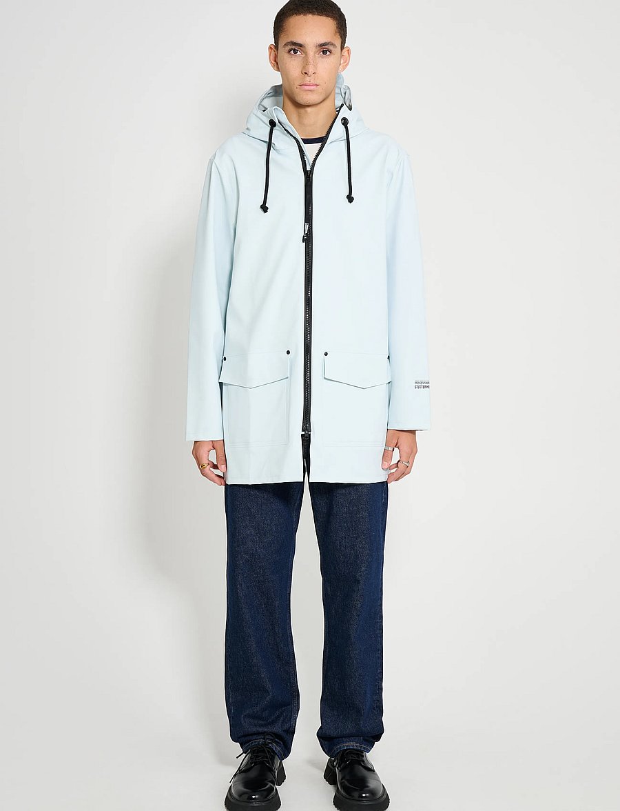 Stutterheim - Stockholm Patch Matte Frost Grey - frost grey - 0