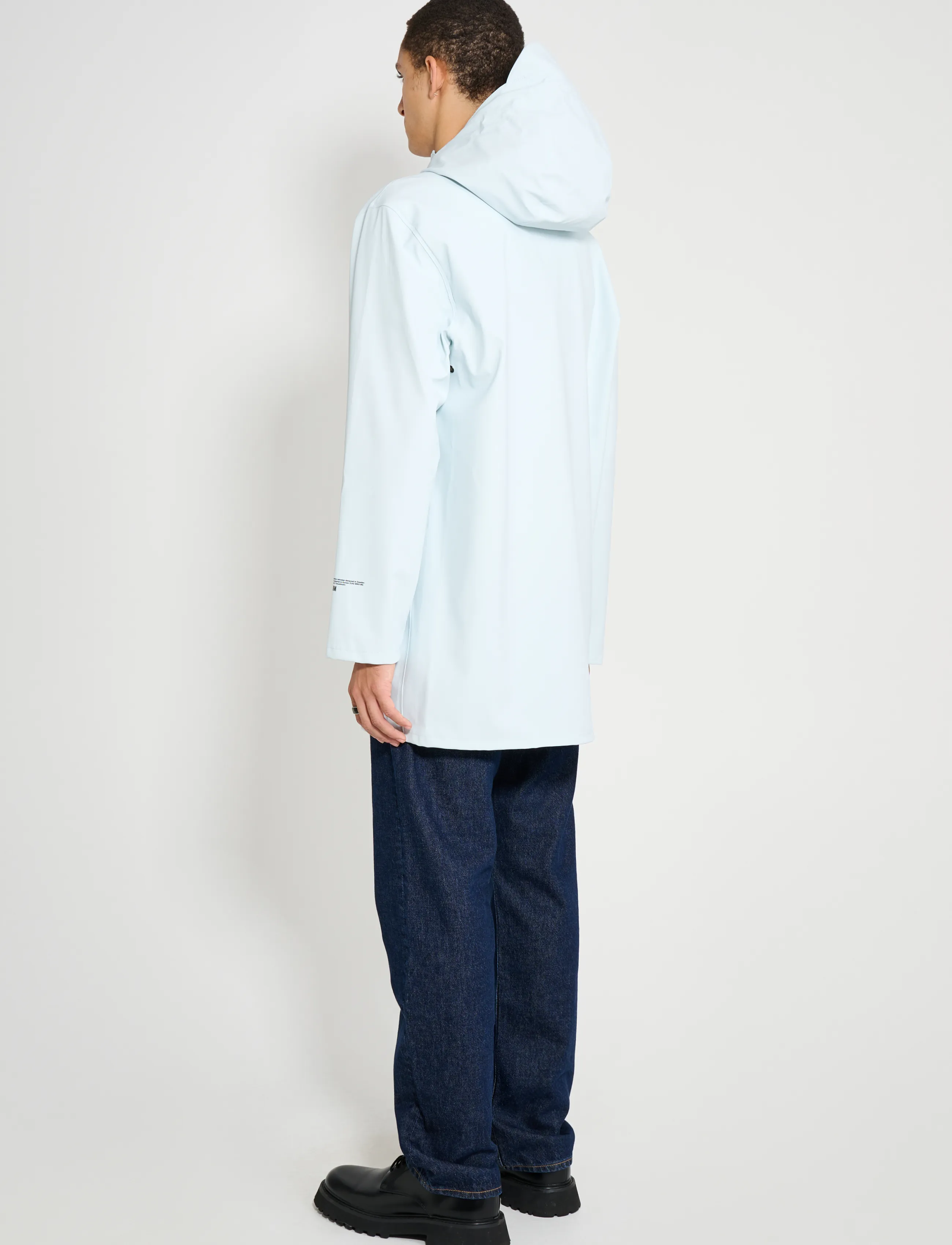 Stutterheim - Stockholm Patch Matte Frost Grey - jakker - frost grey - 4