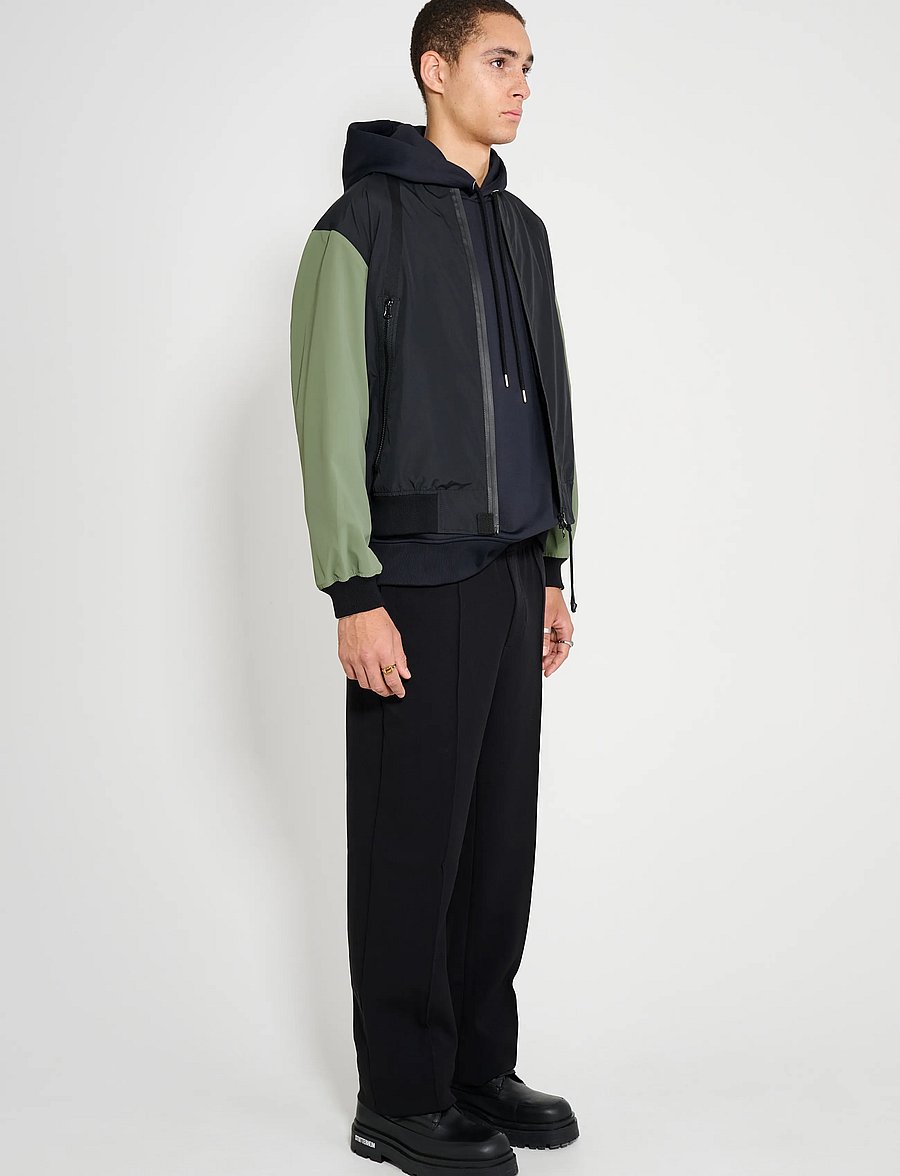 Stutterheim - Bredsand Zip Matte Black - black - 4