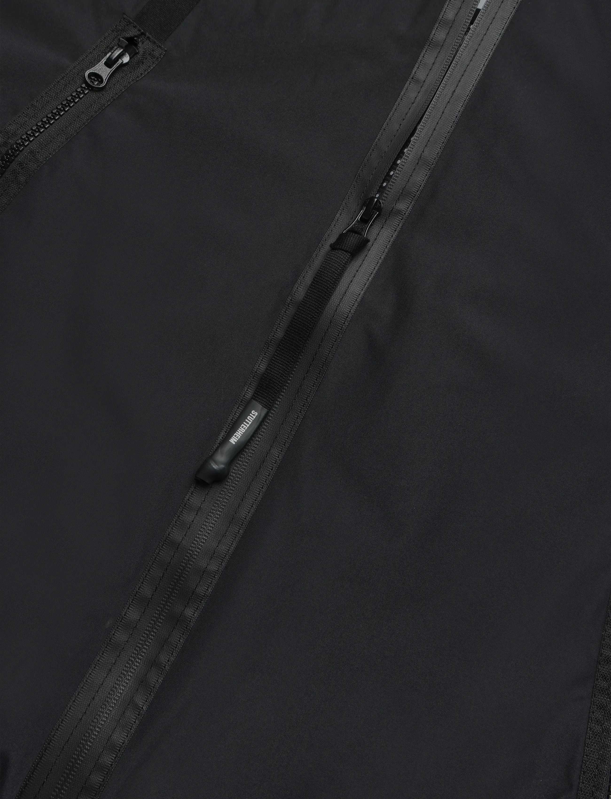 Stutterheim - Bredsand Zip Matte Black - höstjackor - black - 3