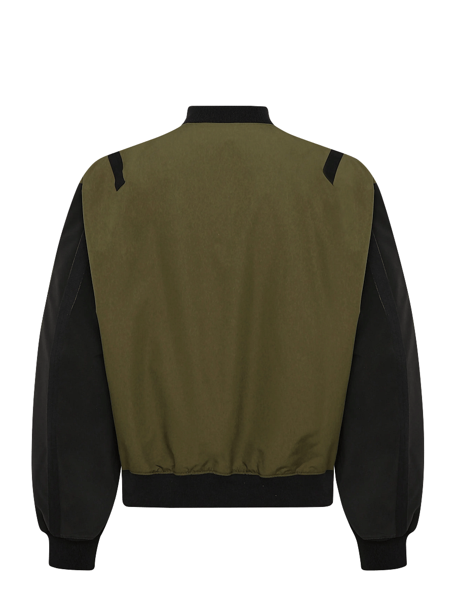 Stutterheim - Bredsand Zip Matte Green - höstjackor - green - 1