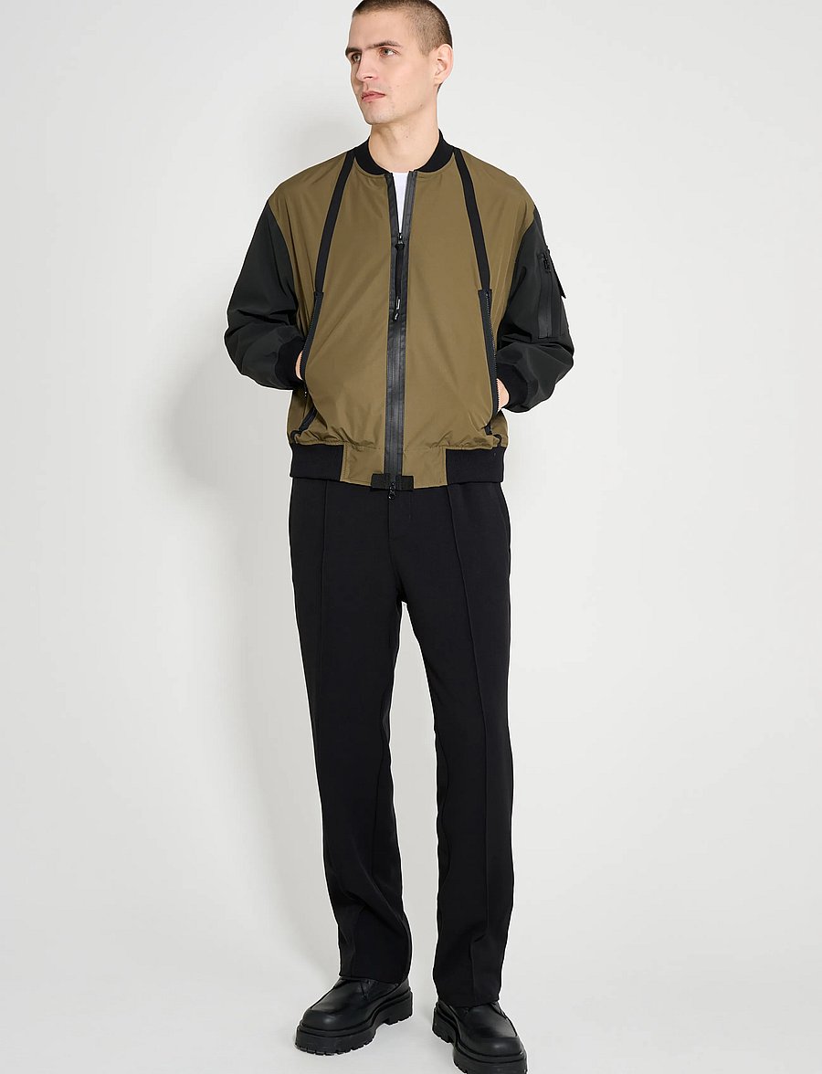 Stutterheim - Bredsand Zip Matte Green - green - 5