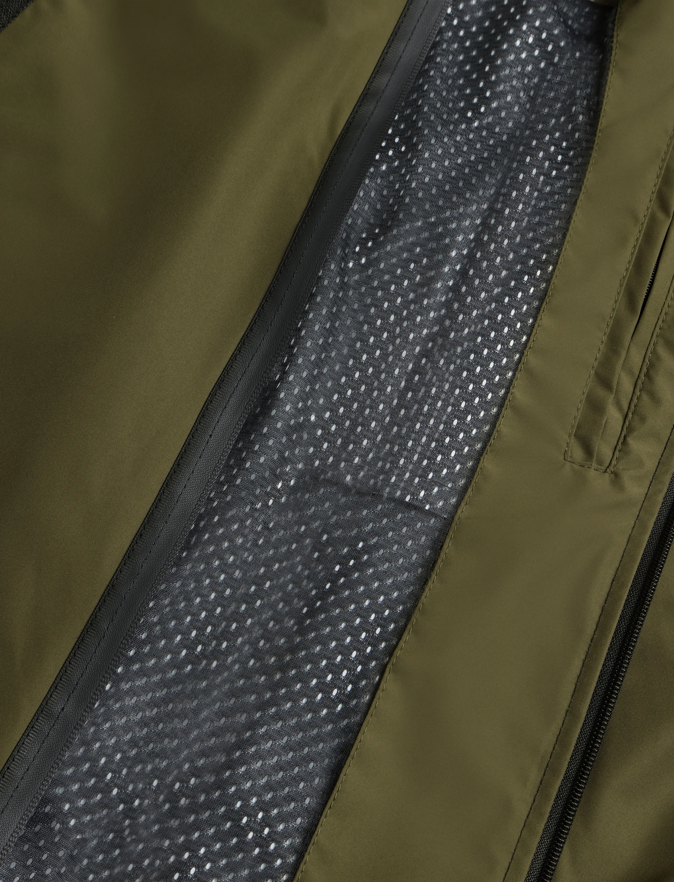 Stutterheim - Bredsand Zip Matte Green - höstjackor - green - 4