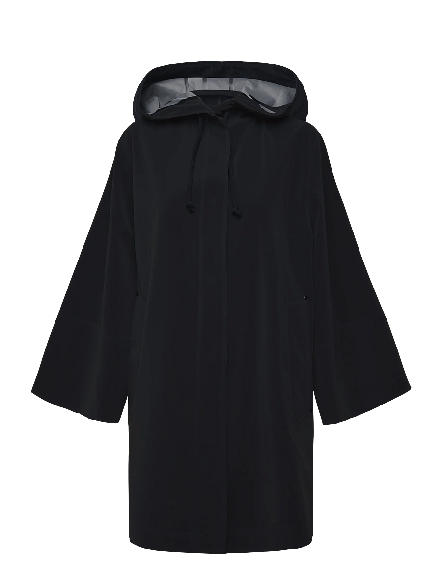 Stutterheim - Lubban Lightweight Black - regnjackor - black - 1