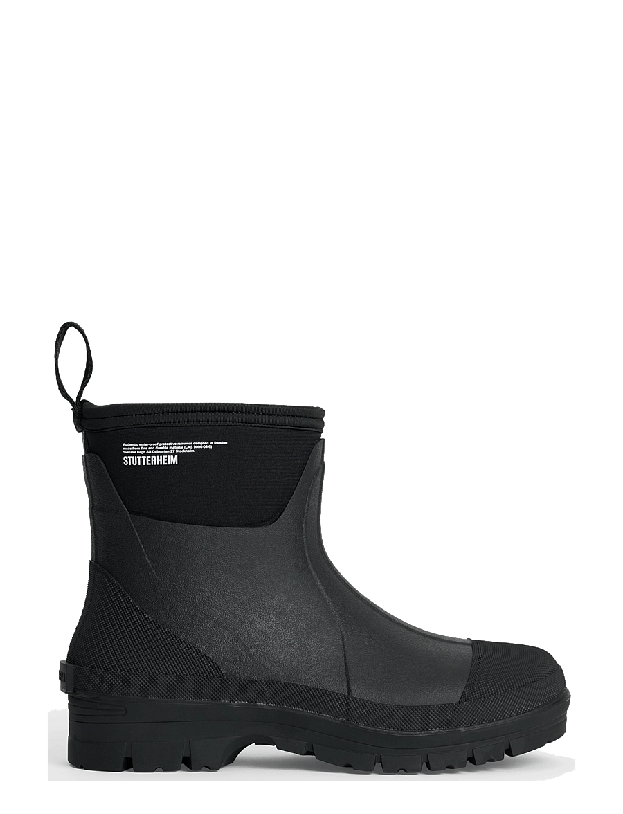 Stutterheim - Puddle Walker Black - hverdags stil - black - 1