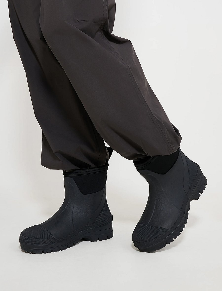Stutterheim - Puddle Walker Black - hverdags stil - black - 0