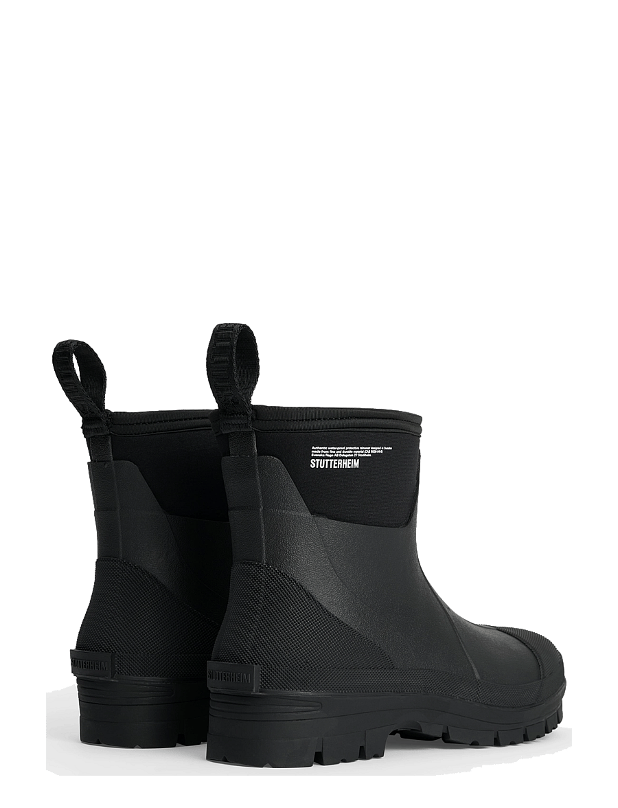 Stutterheim - Puddle Walker Black - hverdags stil - black - 4