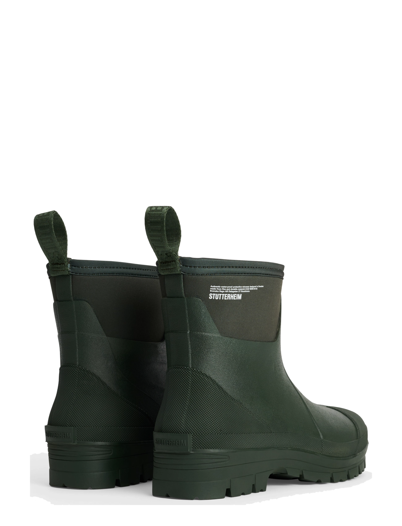 Stutterheim - Puddle Walker Green - vardagsstil - green - 4