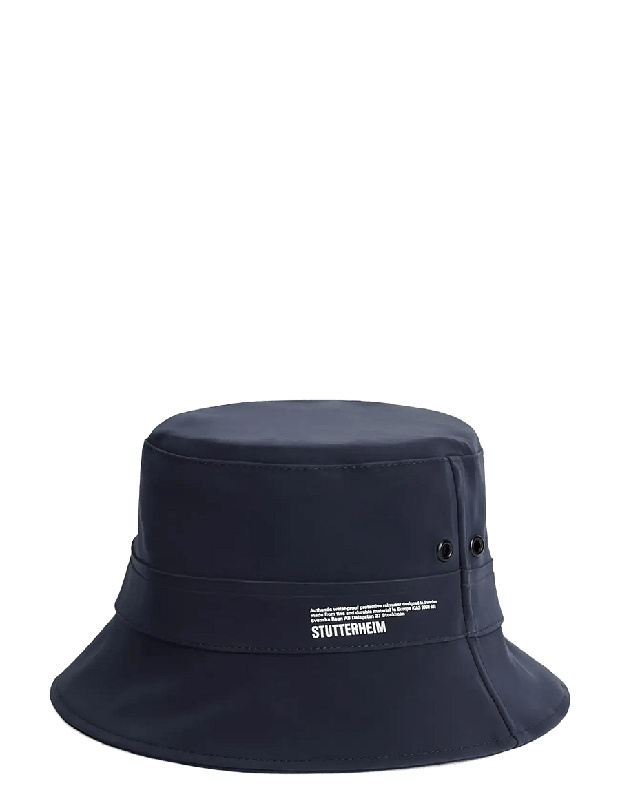 Stutterheim - Beckholmen Matte - bøllehatte - navy - 1