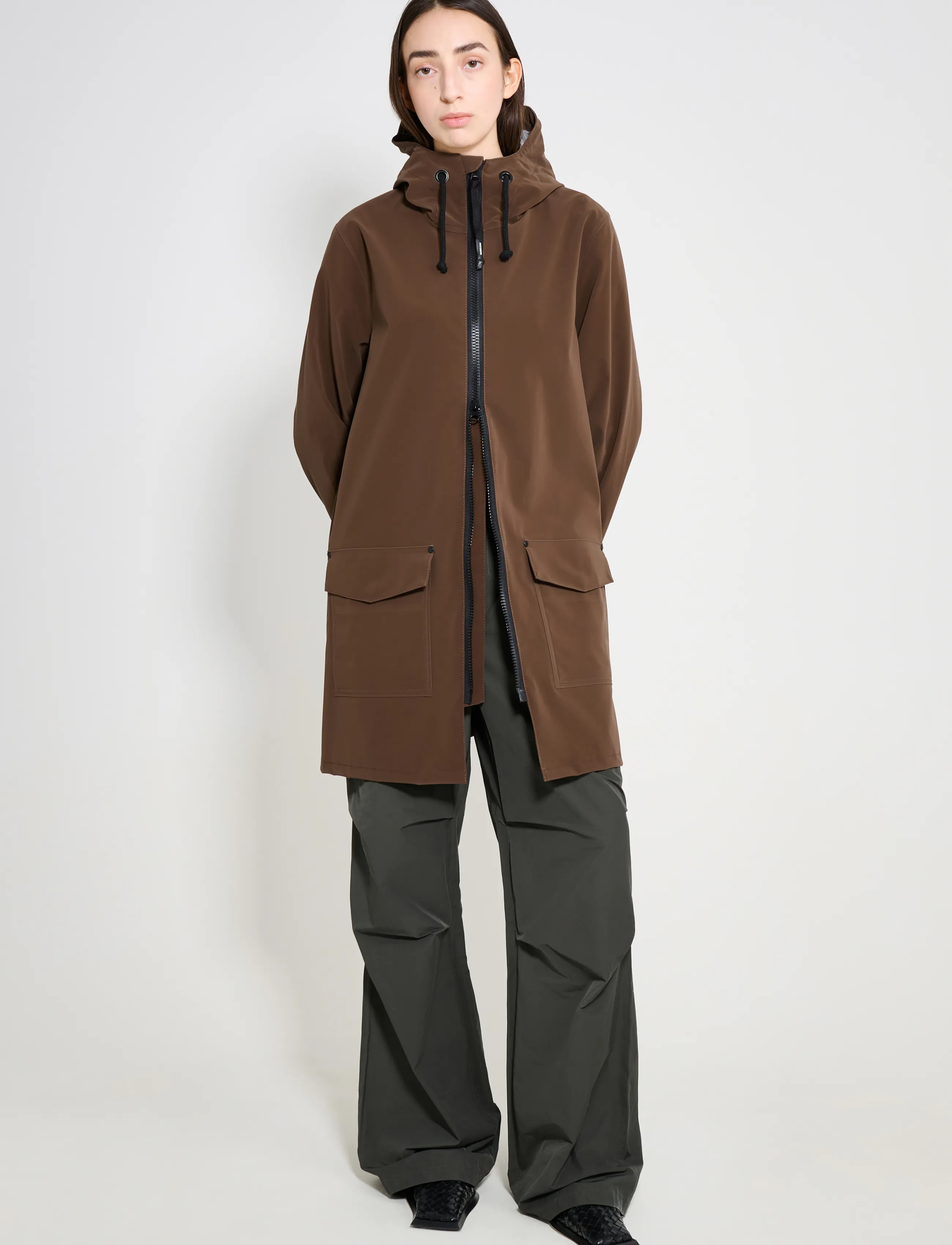 Stutterheim - Mosebacke Patch Matte Dark brown - dark brown - 3