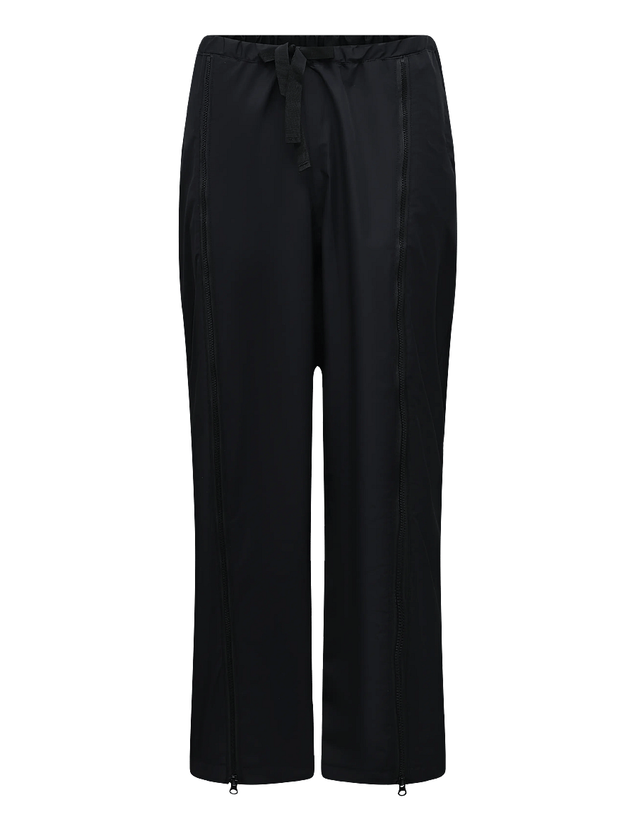 Stutterheim - Bash Zip Nylon Trouser Matte Black - black - 1
