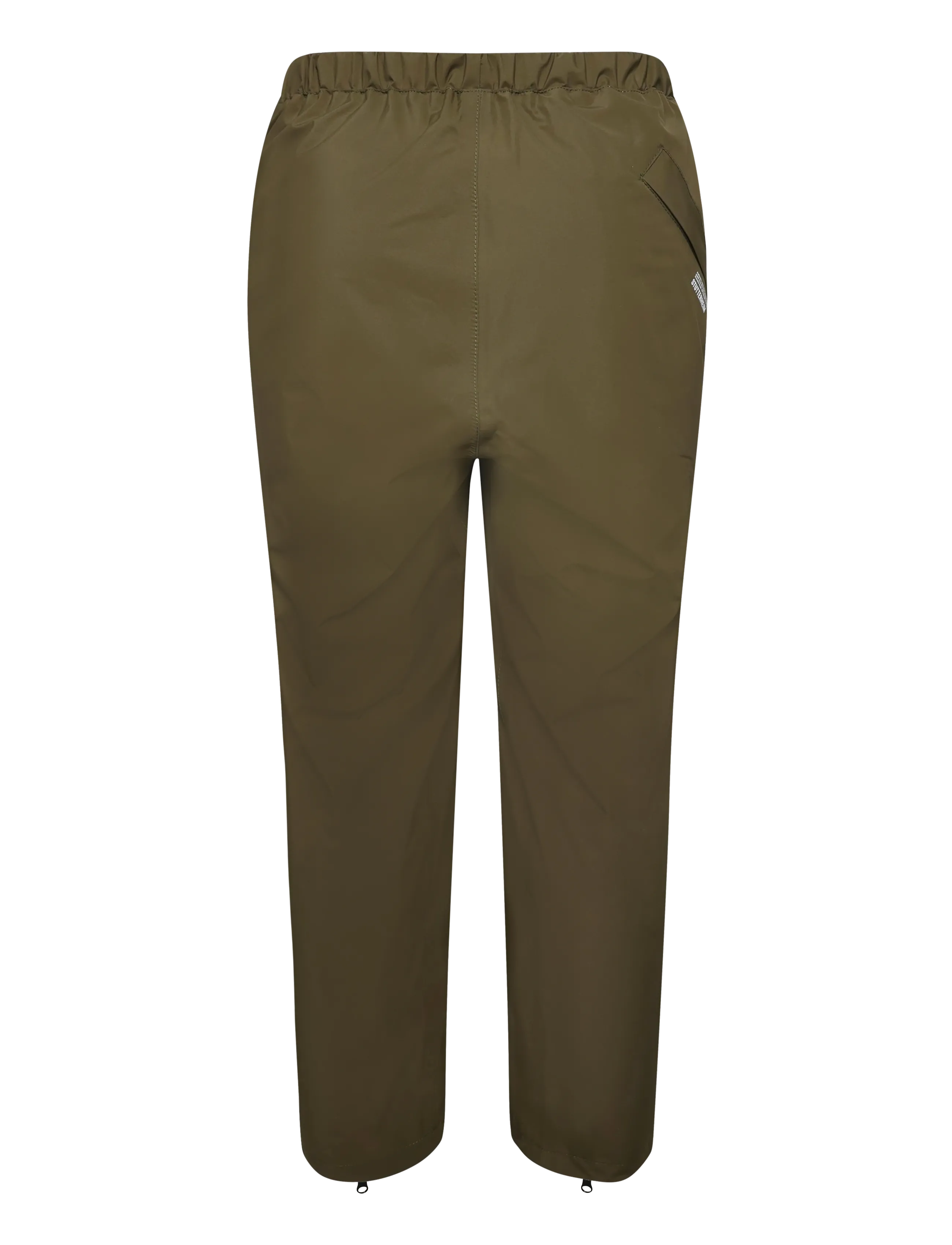 Stutterheim - Bash Zip Nylon Trouser Matte Green - vabaajapüksid - green - 2