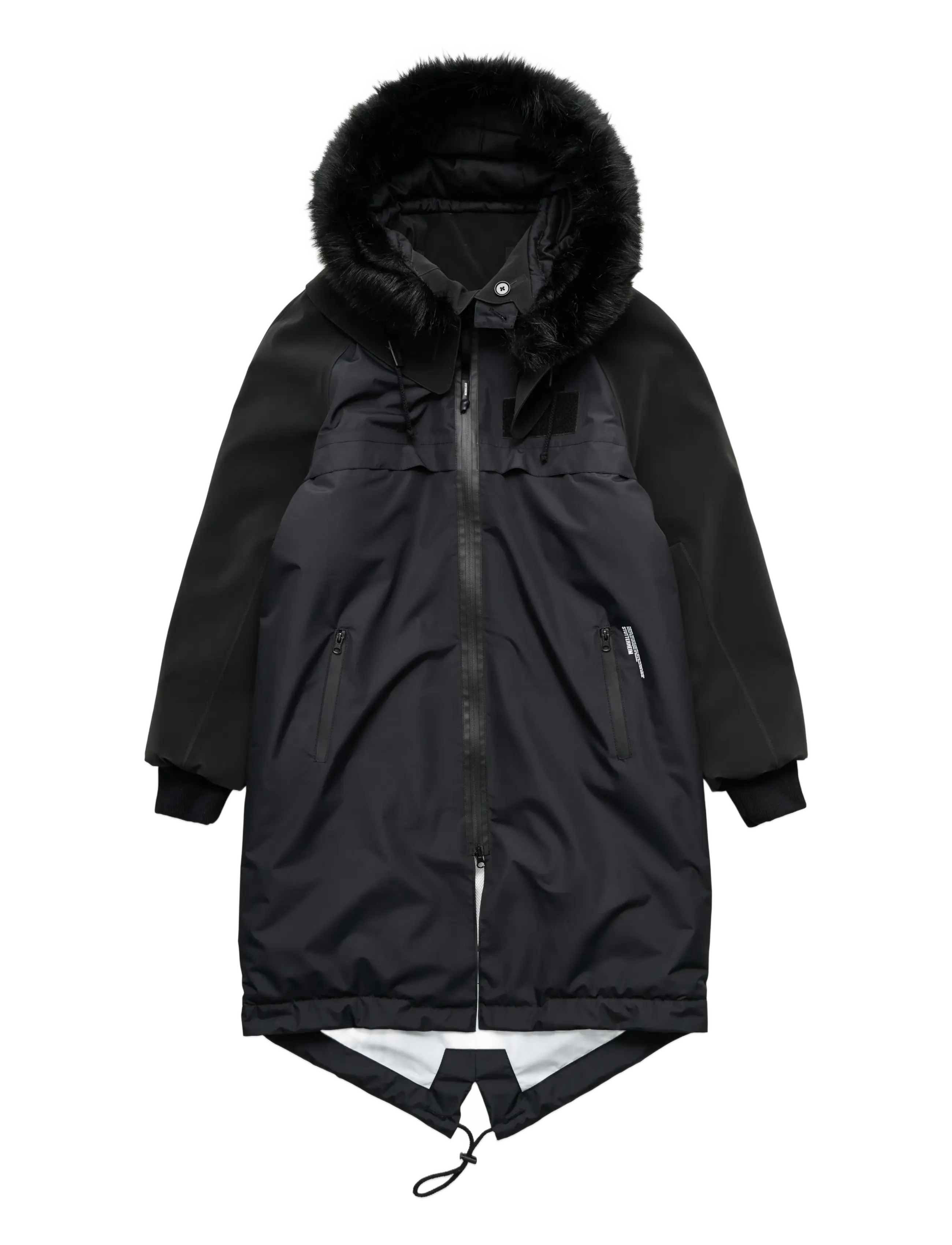 Stutterheim Kalix Parka LW Matte Black - Streetstyle - BLACK / black