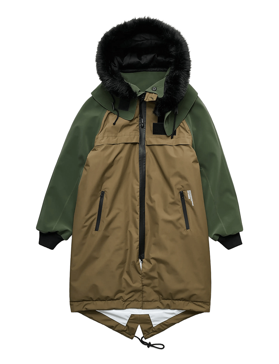 Stutterheim - Kalix Parka LW Matte Green - parkas - green - 0