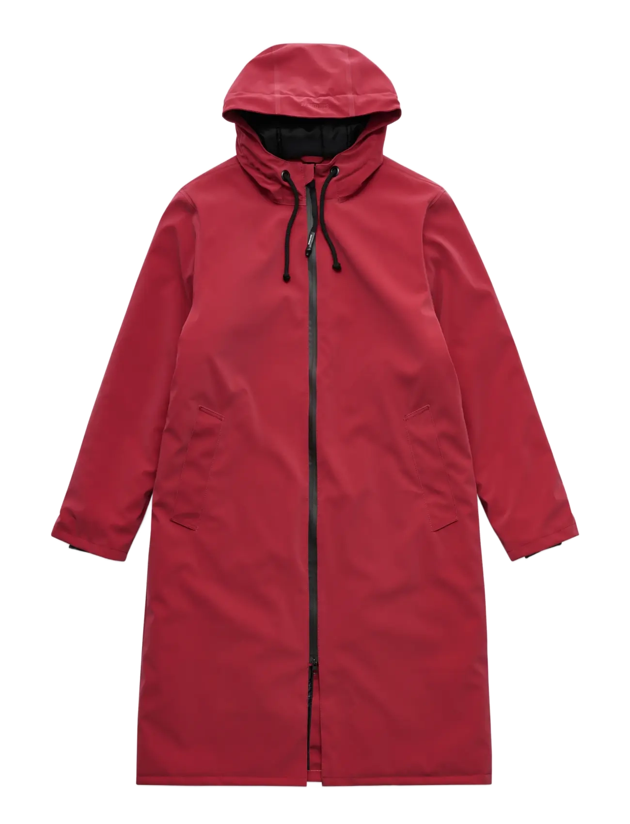 Stutterheim - Stockholm Long Winter Matte Burgundy - vinterjakker - burgundy - 1