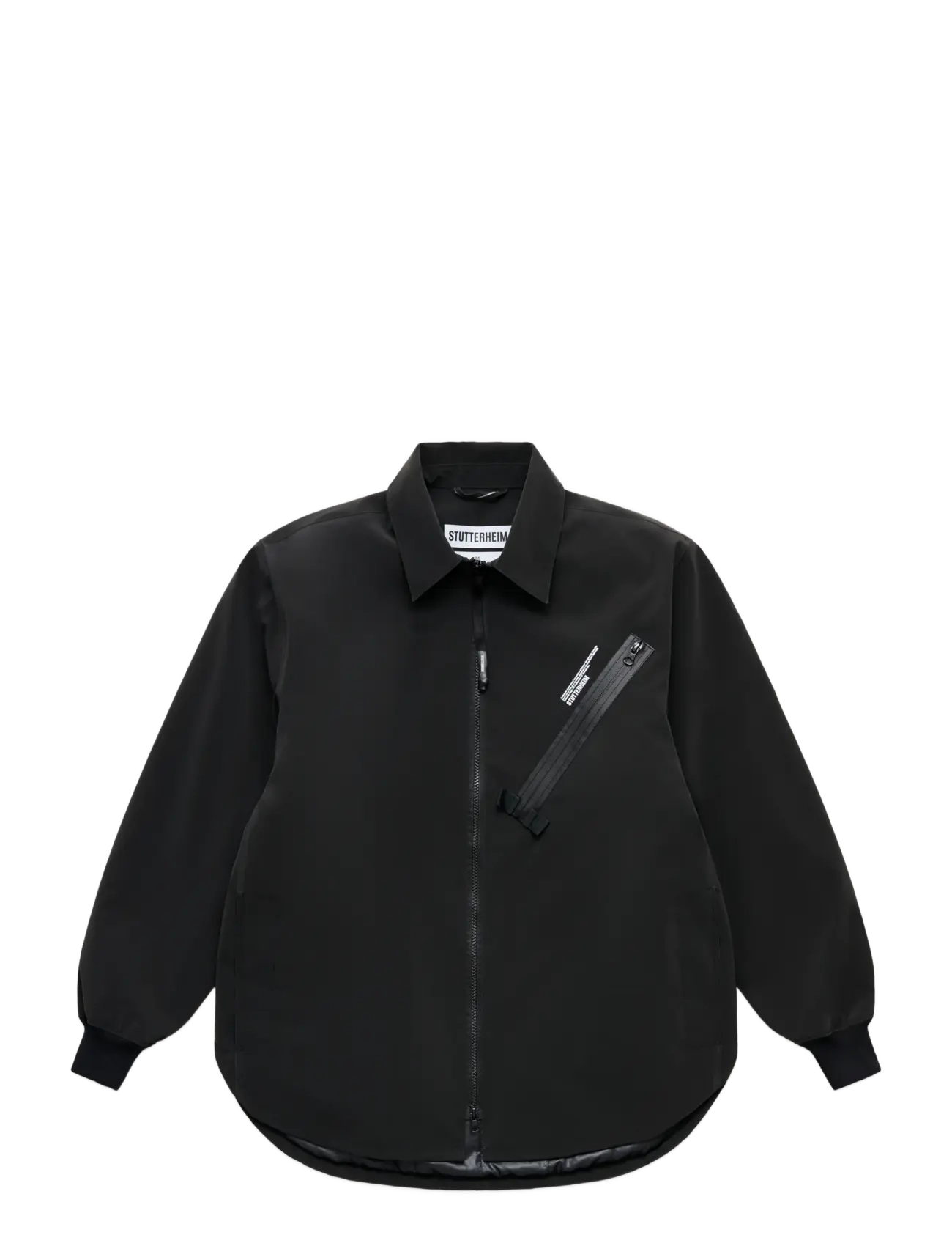 Stutterheim Hummlan Winter Matte Black - Streetstyle - BLACK / black