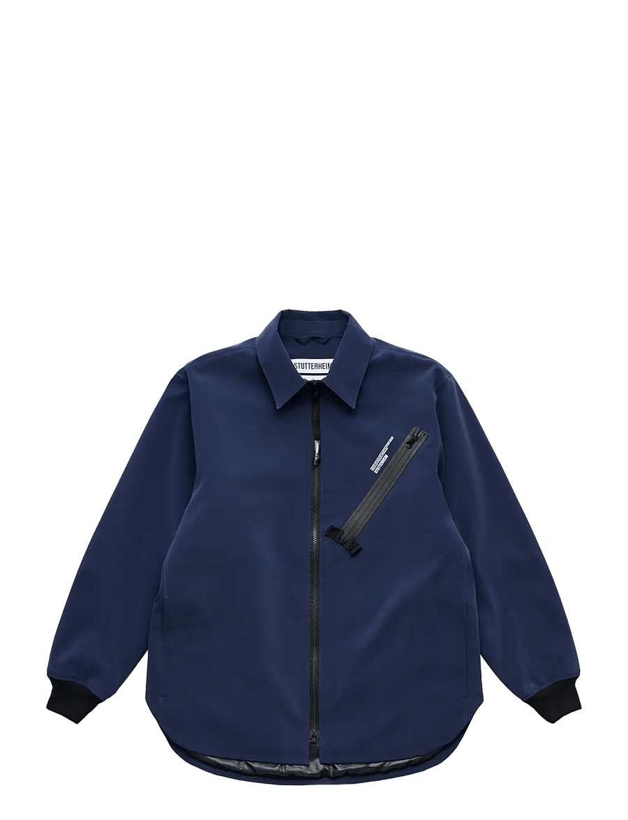 Stutterheim - Hummlan Winter Matte Navy - dunjackor - navy - 1