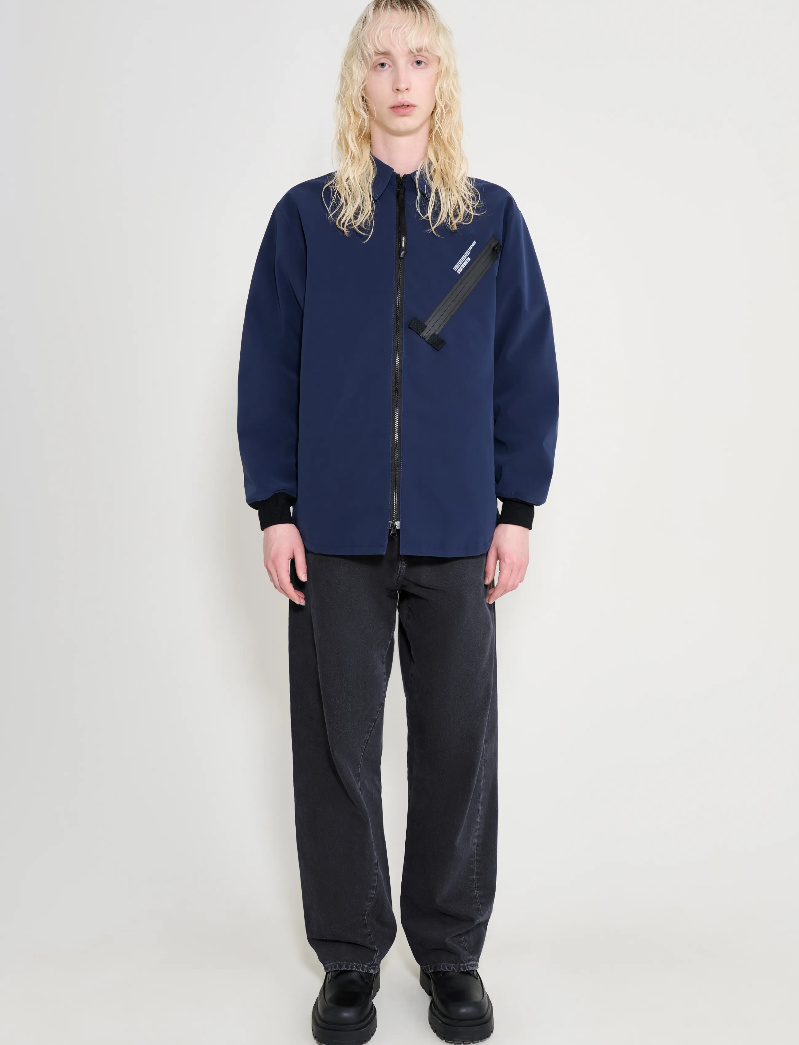 Stutterheim - Hummlan Winter Matte Navy - dunjackor - navy - 3