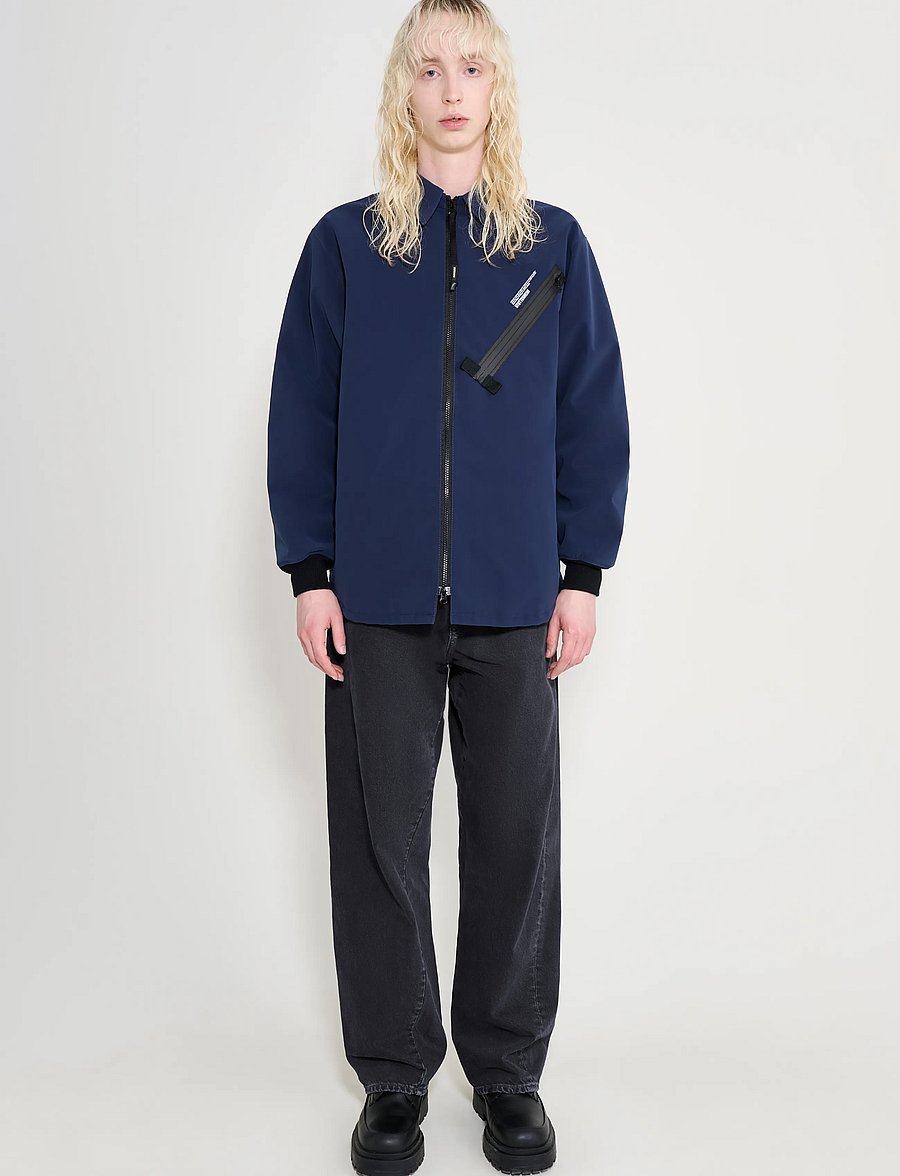 Stutterheim - Hummlan Winter Matte Navy - dunjackor - navy - 3