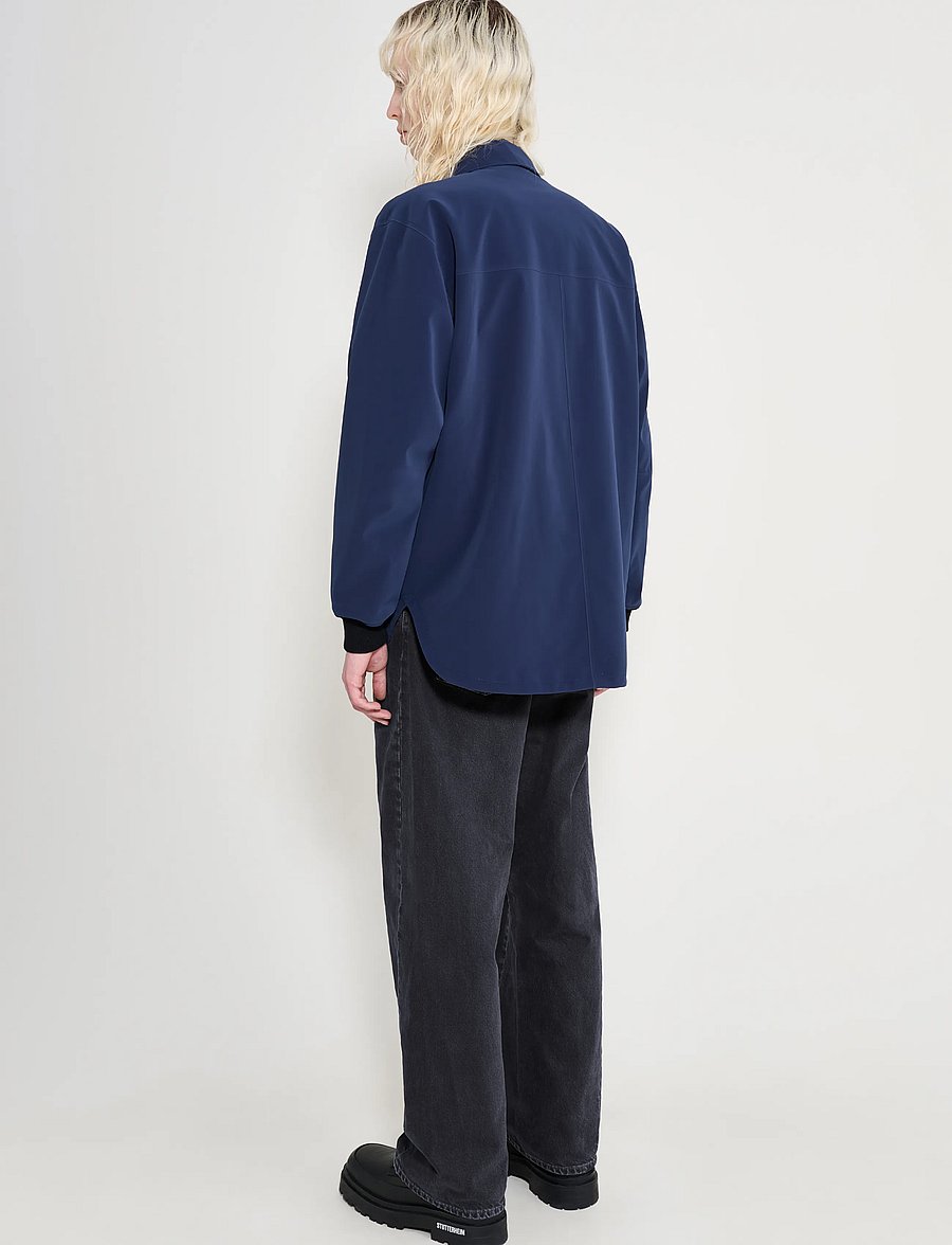 Stutterheim - Hummlan Winter Matte Navy - dunjackor - navy - 5