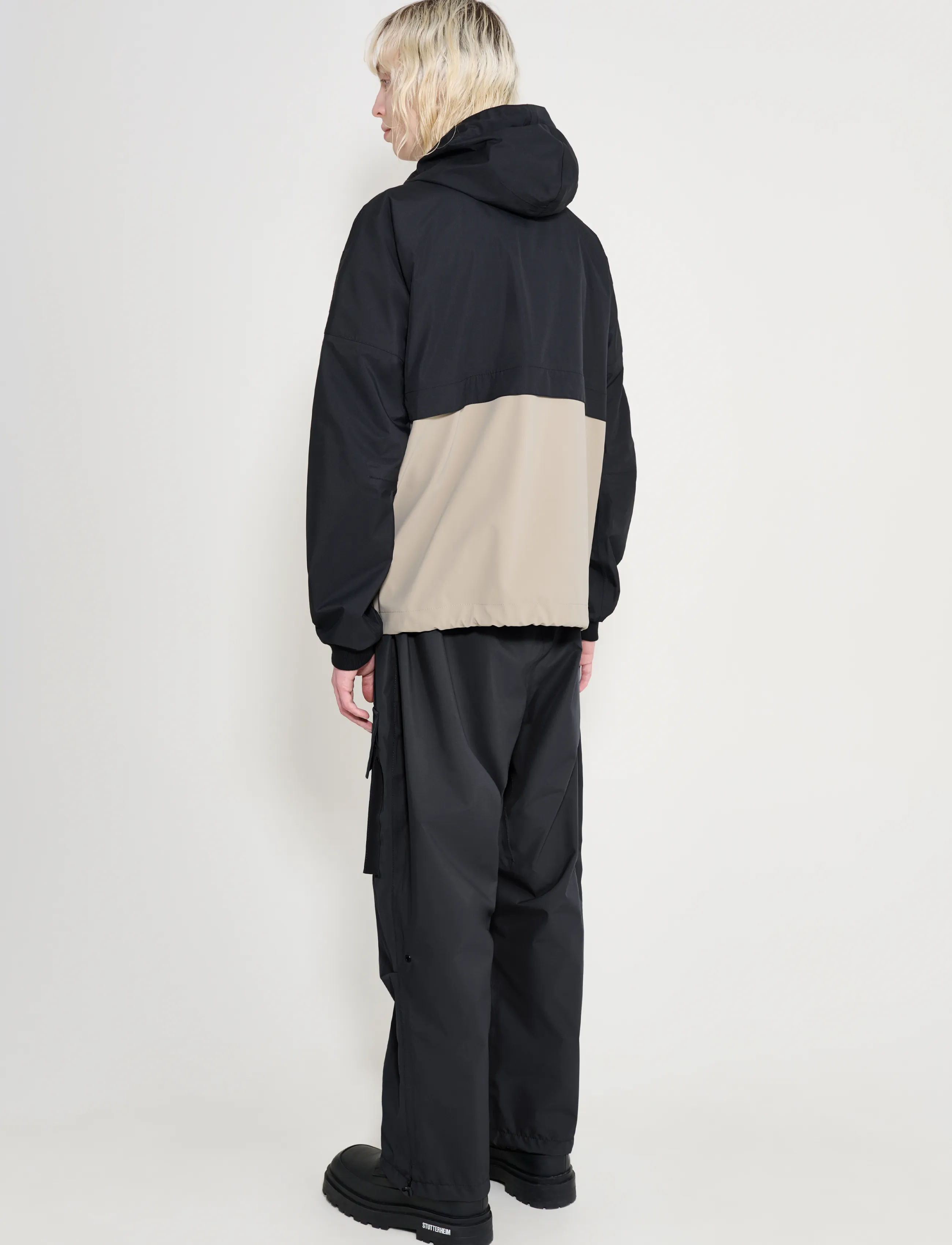 Stutterheim Forsa Two Tone Matte Black/Potato jackor herr – bild 2