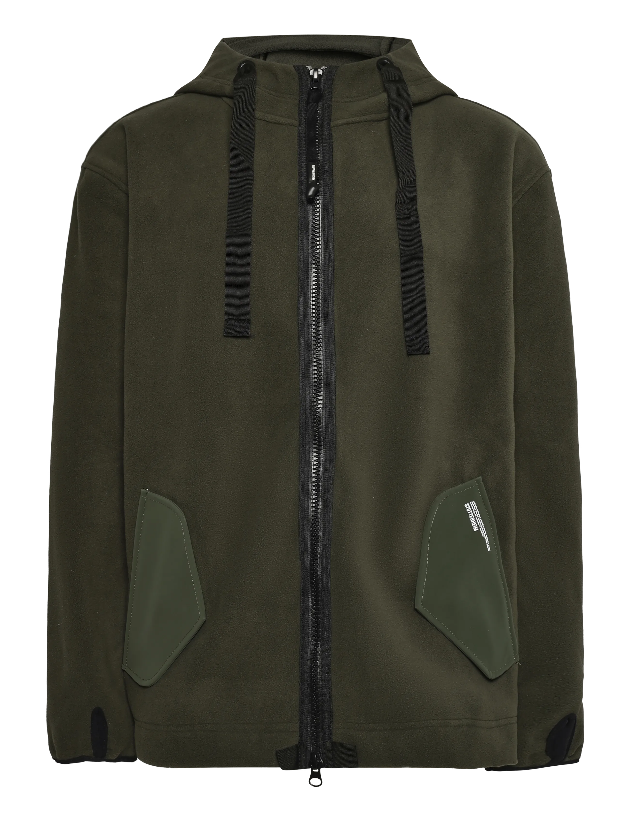 Stutterheim - Valhalla Polar Matte Green - fleecetrøjer - green - 1