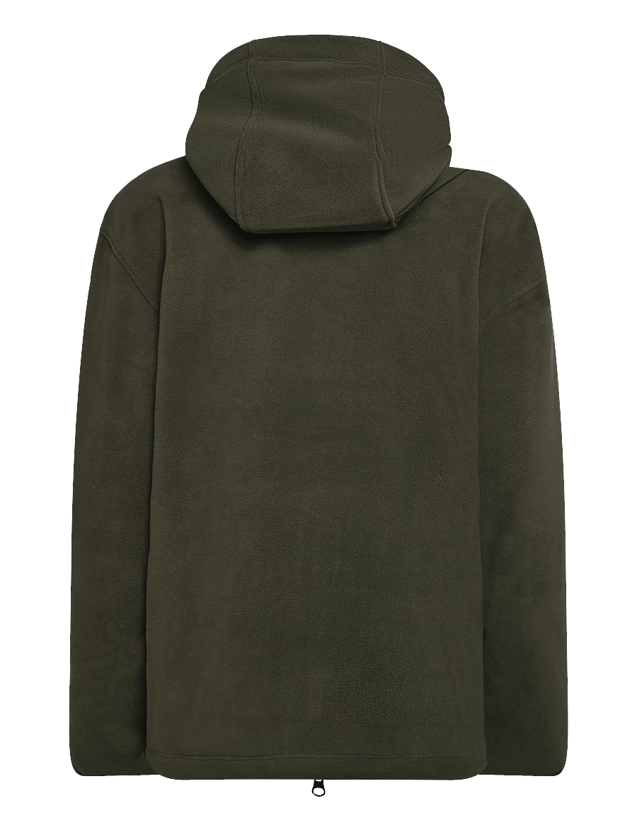 Stutterheim - Valhalla Polar Matte Green - fleecetrøjer - green - 2