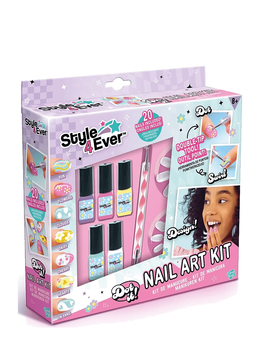 Style 4 Ever - STYLE 4 EVER Nail Art Kit - smink - multicolor - 3