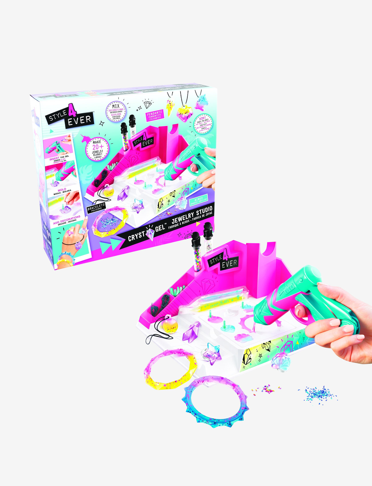 Style 4 Ever - STYLE 4 EVER Crystal Gel Jewelry Studio - smykker & accessories - multi coloured - 0