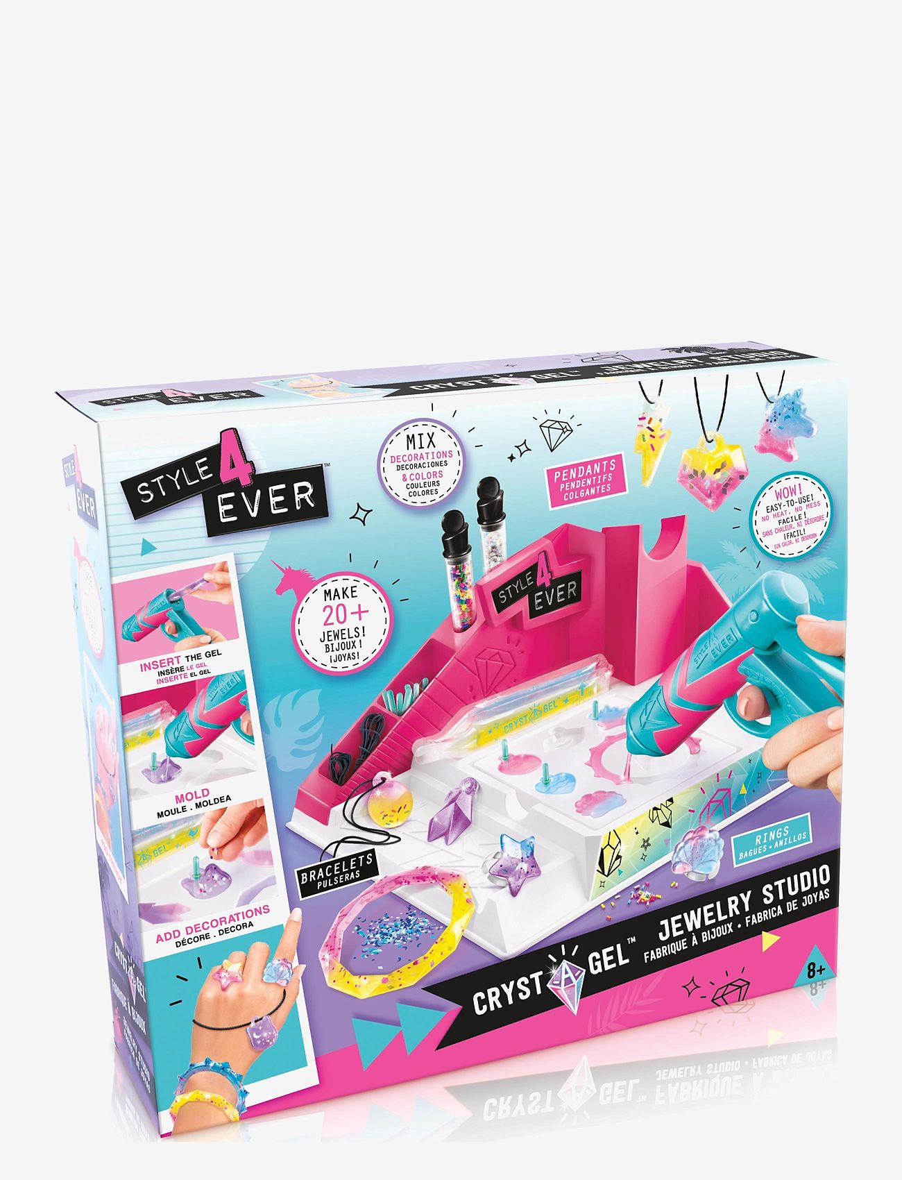 Style 4 Ever - STYLE 4 EVER Crystal Gel Jewelry Studio - smykker & accessories - multi coloured - 2