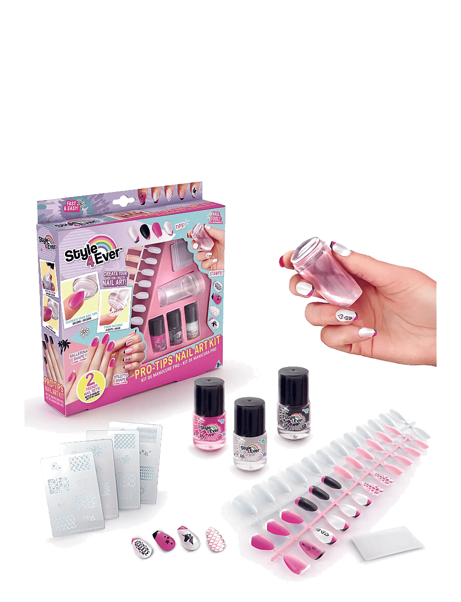 Style 4 Ever - STYLE 4 EVER Pro Tips Nail Art Kit - smink - multi coloured - 0