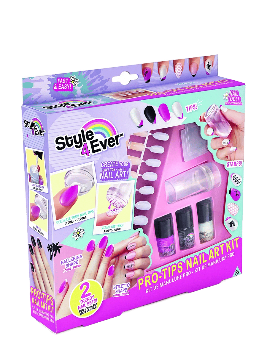 Style 4 Ever - STYLE 4 EVER Pro Tips Nail Art Kit - smink - multi coloured - 1