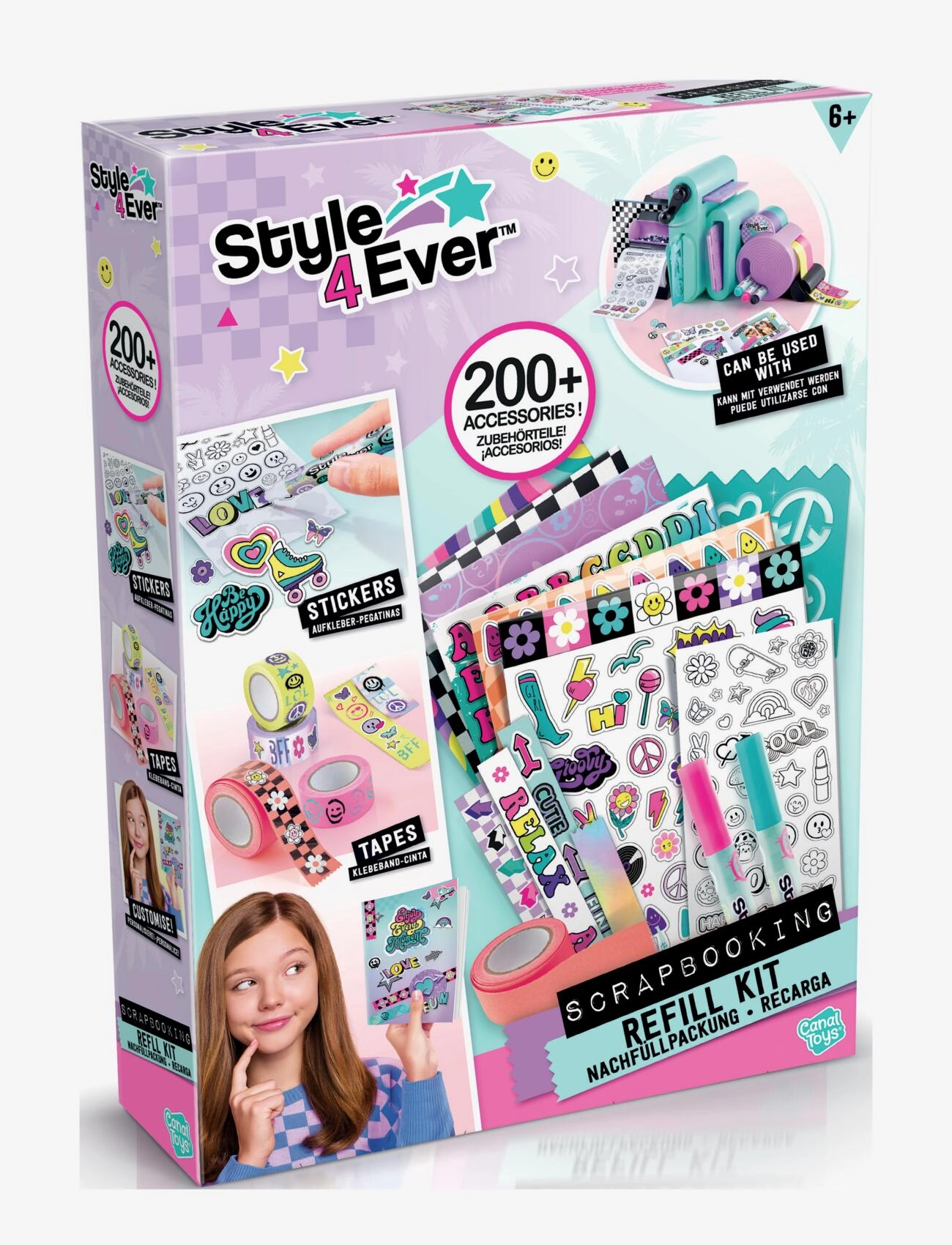 Style 4 Ever - STYLE 4 EVER Scrapbooking Refill - multicolor - 1