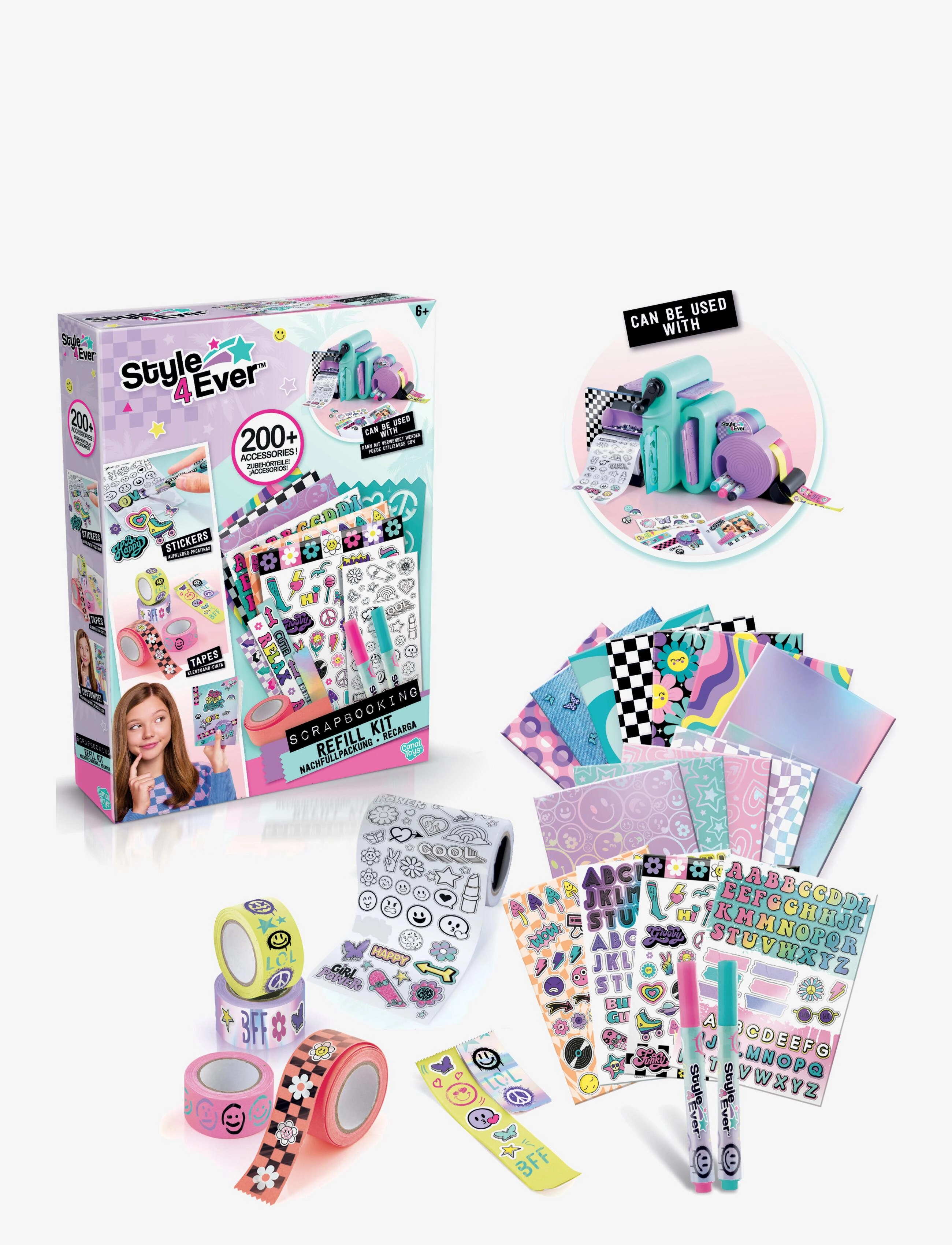 Style 4 Ever - STYLE 4 EVER Scrapbooking Refill - multicolor - 2