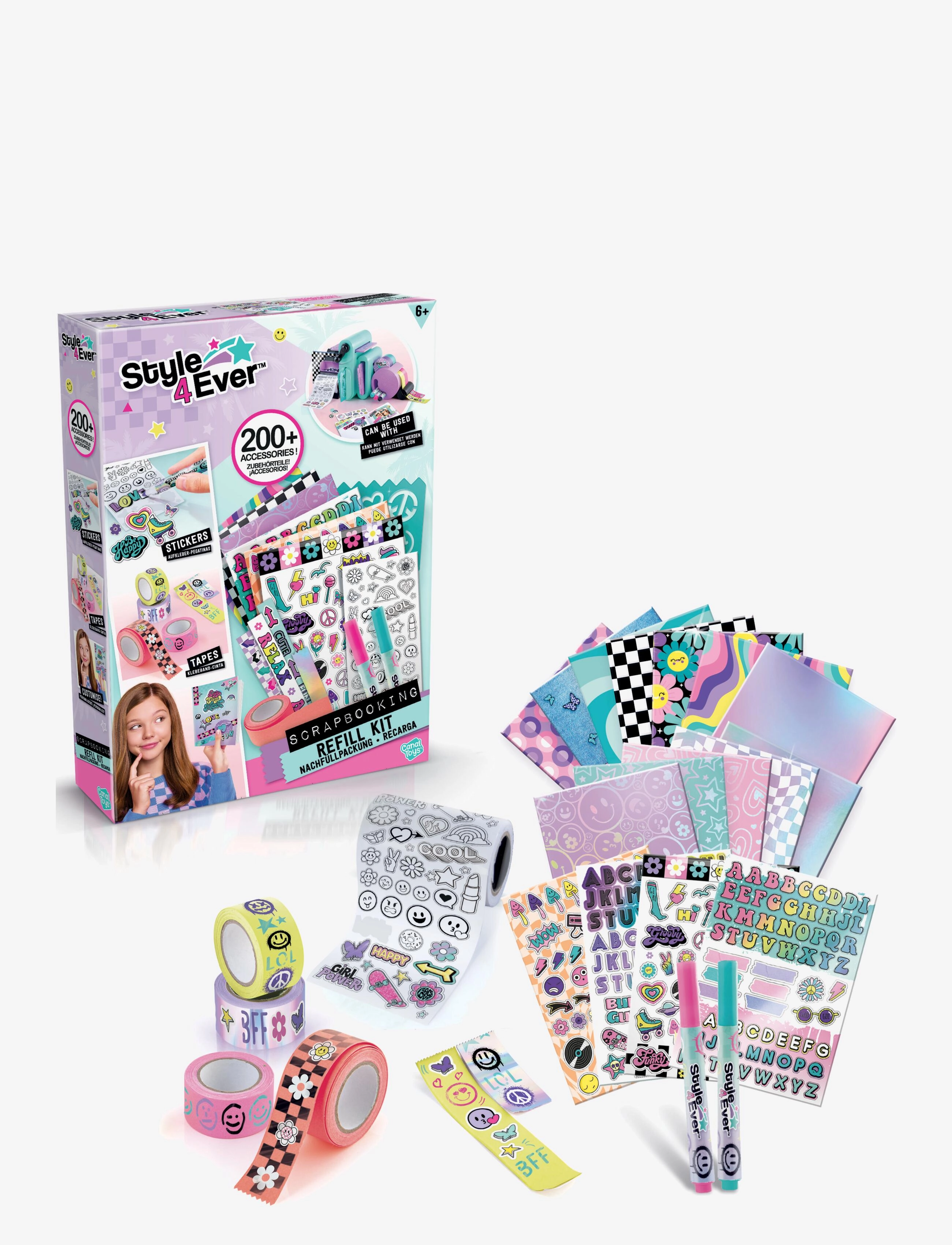 Style 4 Ever - STYLE 4 EVER Scrapbooking Refill - multicolor - 4