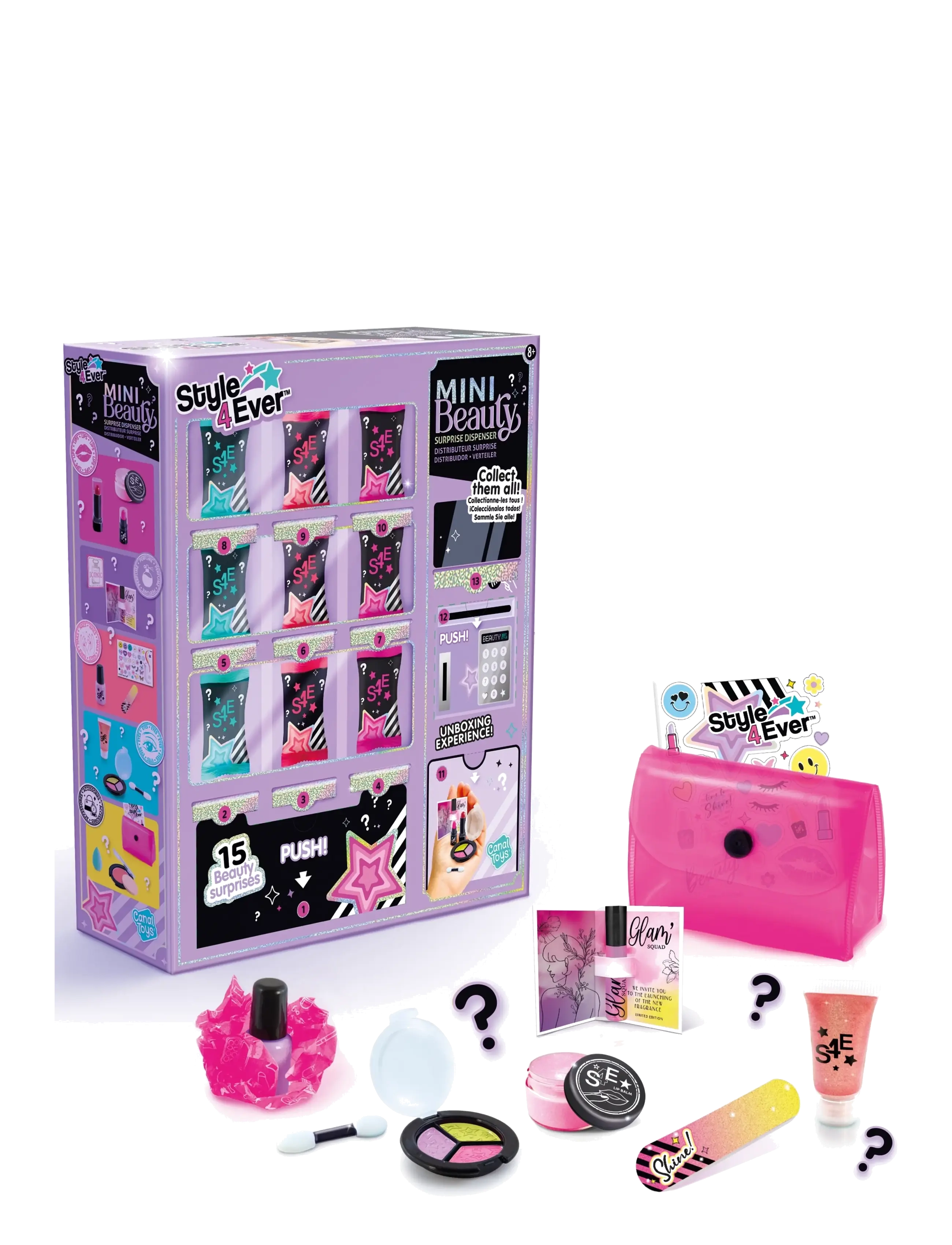 Style 4 Ever STYLE 4 EVER Mini Beauty Surprise Box - Kostumer & Tilbehør - MULTICOLOR / multi