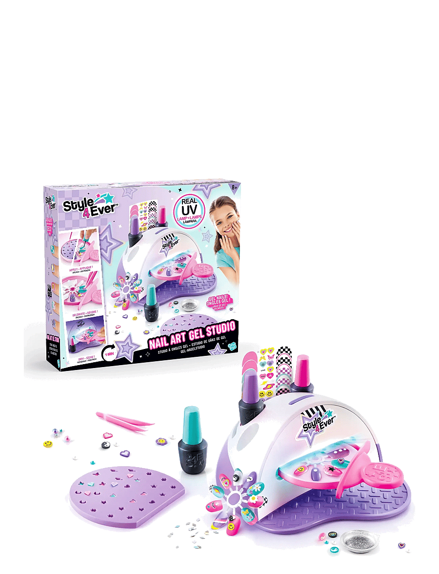 Style 4 Ever - STYLE 4 EVER UV Gel Nail Art Studio - gervi förðunarvörur & fylgihlutir - multicolor - 3