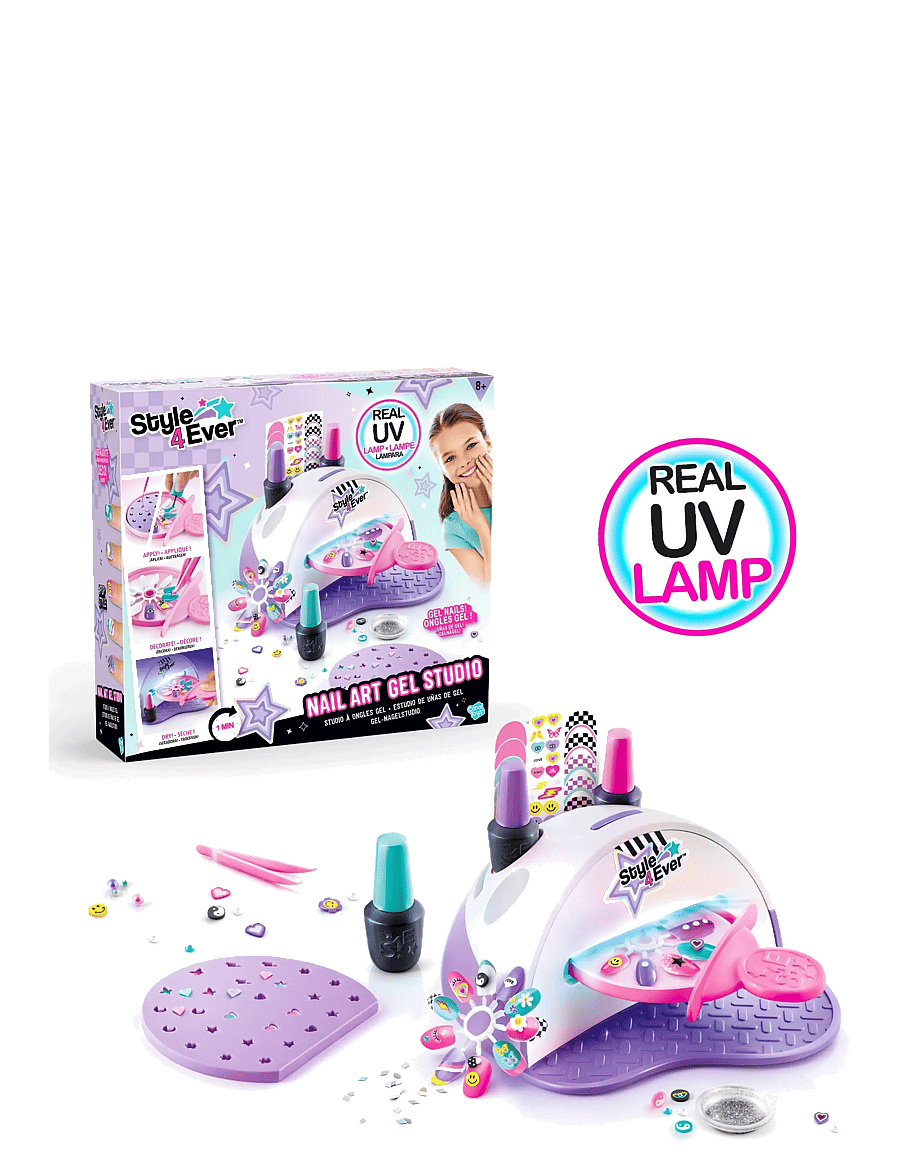 Style 4 Ever - STYLE 4 EVER UV Gel Nail Art Studio - gervi förðunarvörur & fylgihlutir - multicolor - 4