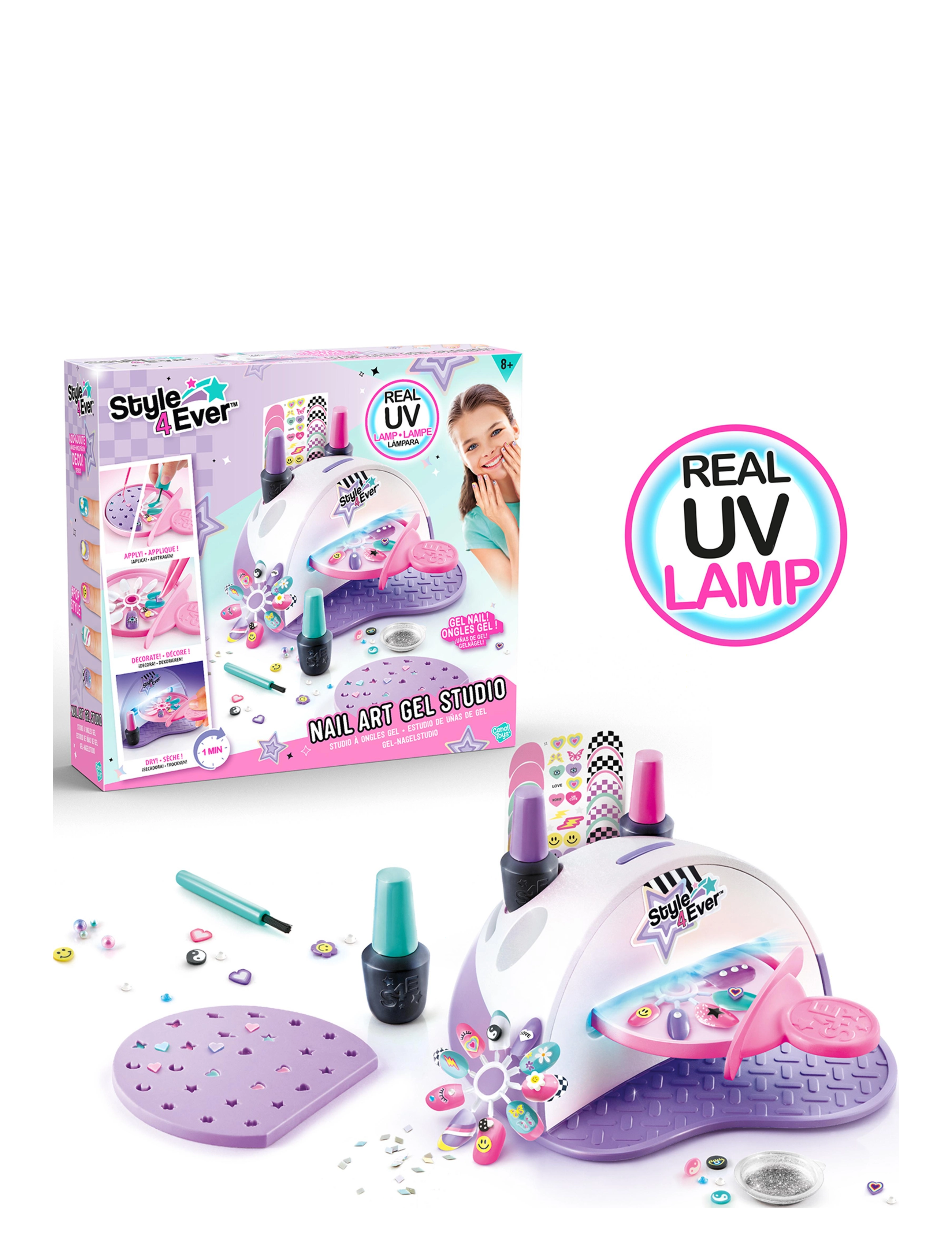 Style 4 Ever STYLE 4 EVER UV Gel Nail Art Studio - Julegave - MULTICOLOR / multi