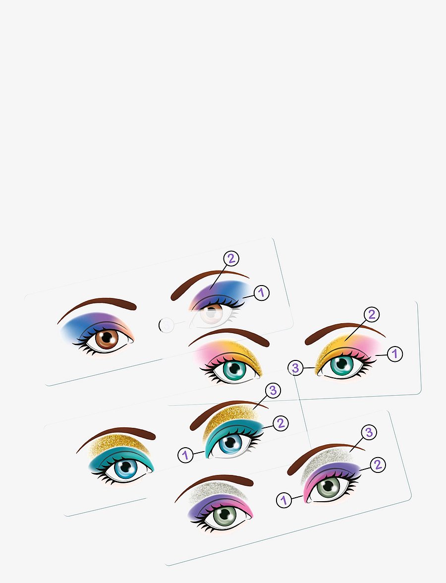 Style 4 Ever - STYLE 4 EVER Make Up Led Case - meikit - multi coloured - 1
